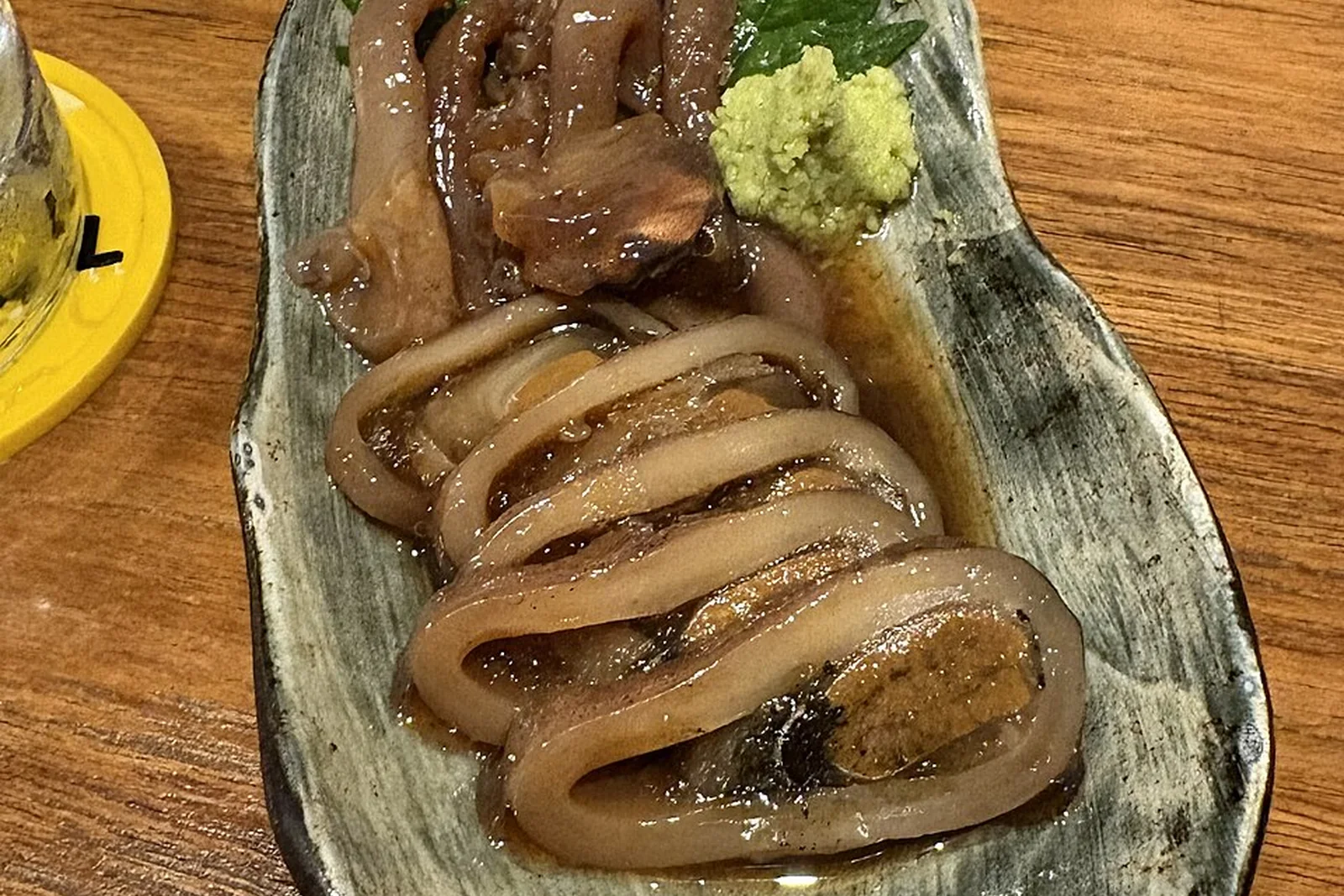 Japanese grilled squid served in Bangkok