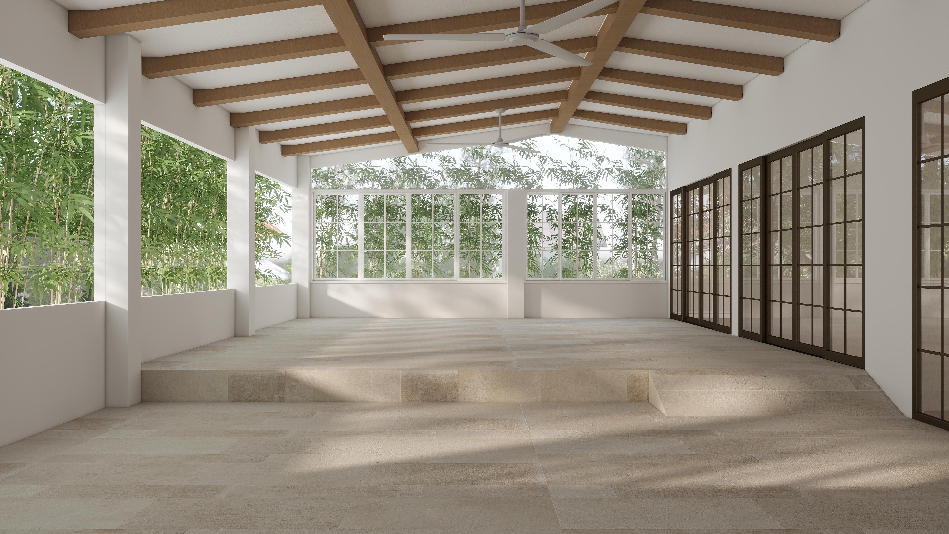 Covered rooftop pavilion at WITHIN from the latest design deck