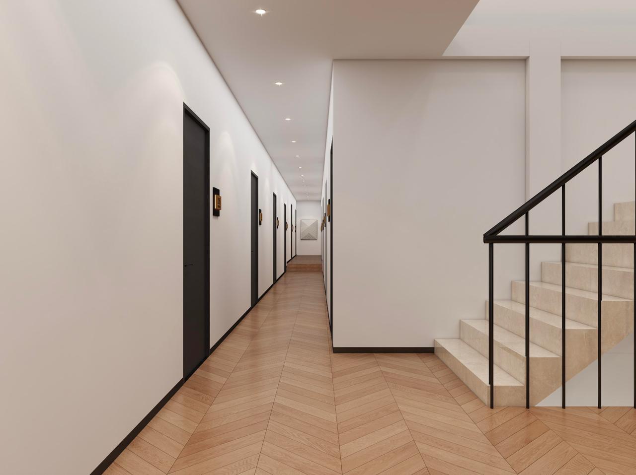 Residential corridor at WITHIN